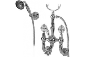 Смеситель для ванны с душем Migliore Cristalia 18585 хром