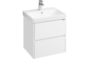 Тумба с раковиной Aquaton Сканди 55 белый 