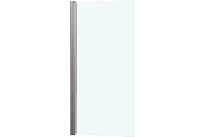 Шторка на ванну Vincea VSB-11800CL 80 см, профиль хром, стекло прозрачное - 2