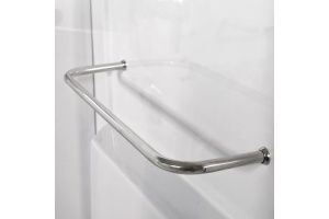 Душевая кабина Deto L 100х100 с гидромассажем и электрикой, хром (L601GM+EL) - 3