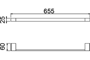 Полотенцедержатель Timo Selene 14053/03 - 3
