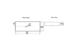 Раковина накладная CeramaLux NC 60.5 см голубой матовый (78189MHL-4) - 3
