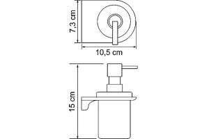 Дозатор Wasserkraft Kammel K-8399 - 3
