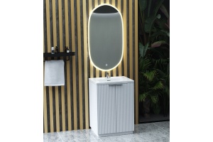 Тумба под раковину Sanvit Рольф 61 напольная белая