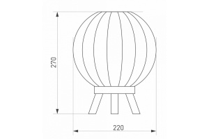 Уличный светодиодный светильник Arlight LGD-Pearl-Tab-7W Warm3000 029974 - 2