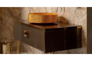 Тумба под раковину Armadi Art Lucido 80 коричневый