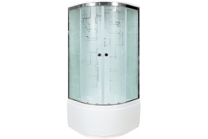 Душевая кабина DETO EM4590EL с высоким поддоном, с сиденьем - 2