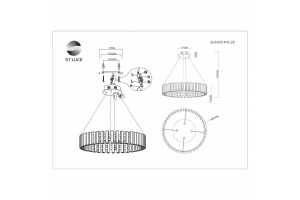 Подвесная люстра ST-Luce Estense SL6203.403.25 - 3