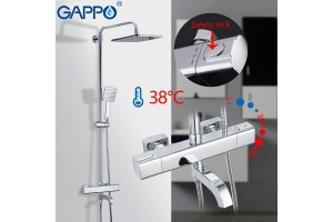 Душевая стойка с термостатом Gappo G2491 - 3