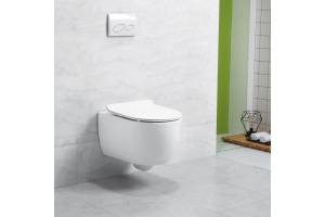 Унитаз подвесной Art&Max Bologna AM211CHR безободковый - 2