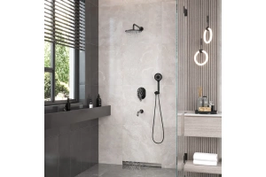 Душевой комплект Berges Ventas 3R черный матовый - 2