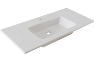Раковина накладная Allen Brau Fantasy Flat 101.5x46.5 белый