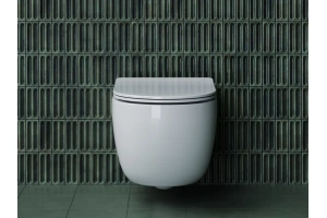 Подвесной унитаз Ceramica Nova Long белый с сиденьем микролифт - 2