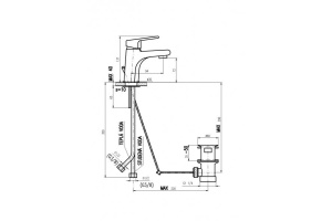 Смеситель для раковины Rav Slezak Colorado хром (CO127.5) - 2