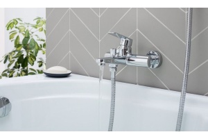 TF6191183CP-01-RUS Смеситель для ванной,настенный, Louise (203134) - 3