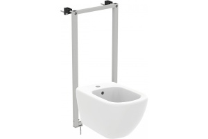 Комплект биде с инсталляцией Ideal Standard Tesi белый