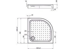 Поддон для душа Vincea VST-3AQ-1010 100x100 - 2