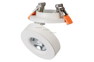 Встраиваемый светодиодный спот Arlight LGD-Mona-Built-R100-12W Warm3000 025450