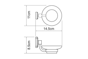 Мыльница Wasserkraft Oder K-3029 - 3