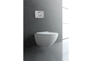 Унитаз подвесной Berges Puma белый с сиденьем микролифт - 2