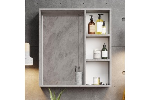 Зеркало-шкаф Onika Девис 65 бетон чикаго (281305) - 2