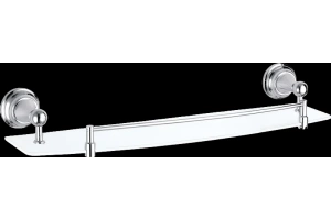 Полка стеклянная Rav Slezak Morava 50 хром