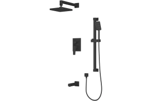 Душевой комплект Rush Thira, черный TR3635-60Black