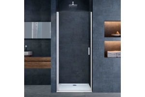 Душевая дверь Vincea Alpha 75 хром стекло прозрачное