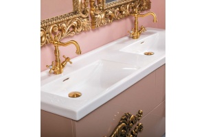 Раковина-столешница Armadi Art NeoArt двойная 140 белый - 3