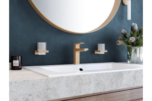 Стакан для зубных щеток Hansgrohe AddStoris шлифованная бронза - 3