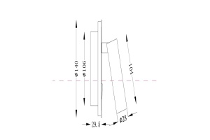 Светодиодный спот Maytoni Ios 176 C176-WL-01-6W-MG - 2