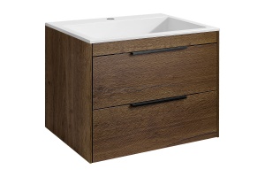 Тумба под раковину Vincea Chiara 60 темное дерево - 2