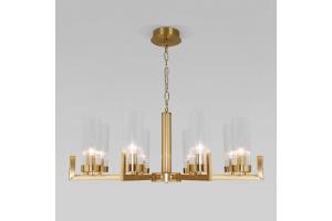 Подвесная люстра Eurosvet Arganie 60133/8 латунь - 3