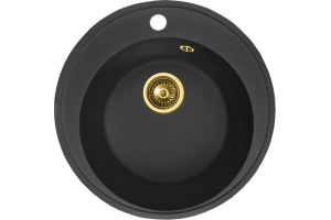 Мойка кухонная Zorg Granit GR 500 BLACK BRONZE бронза