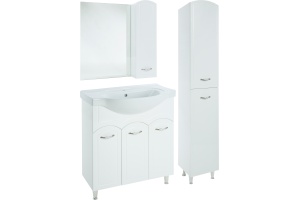 Зеркало-шкаф Bellezza Амелия 80 R, белое - 2