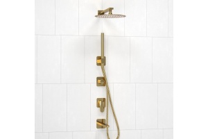 A2151.278.279.183.208.280.197.281 Встраиваемый комплект для ванны с верхней душевой насадкой, лейкой - 2