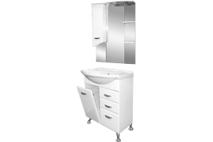 Зеркало Misty Дрея 75 L с подсветкой - 3