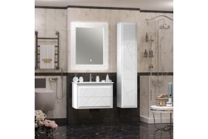 Тумба под раковину Opadiris Луиджи 80 белая матовая - 2