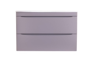 Тумба под раковину Style Line Бергамо мини 90 серая