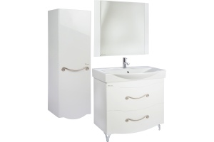 Тумба для комплекта Bellezza Сесилия 85 белая - 2