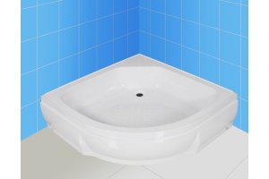 Поддон душевой полукруглый River Wemor 100/15 C (10000002958) - 2