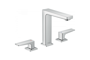 Смеситель Hansgrohe Metropol 32515000 для раковины с донным клапаном Push-Open