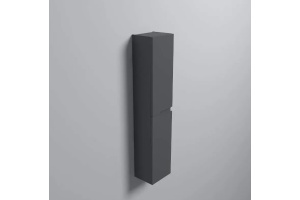 EB1892LRU-442 Nona Колонна 147х34 см, шарниры слева, глянцевый серый антрацит - 3