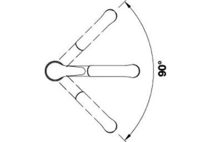 Смеситель для кухонной мойки Blanco Daras бежевый (524197) - 3