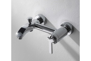 Смеситель Bravat Waterfall F673107C-01 для ванны с душем - 2