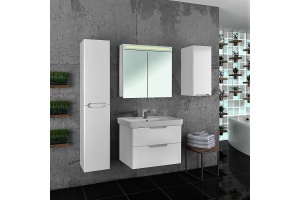 Мебель для ванной Dreja.Eco Q 80 белая