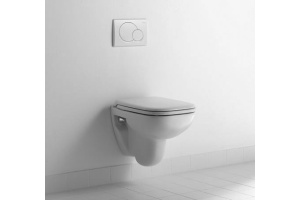 Крышка-сиденье Duravit D-Code 0067310000 петли хром - 3