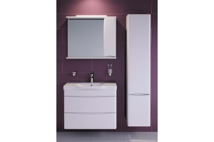 Шкаф-пенал AM.PM Like 35 L подвесной, белый глянец - 3