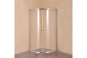 Душевой уголок Agger A01 090TCR/G 90х90, прозрачное стекло - 3