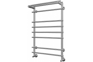 Водяной полотенцесушитель Terminus Ватра П8 500х796 с полкой Хром - 2